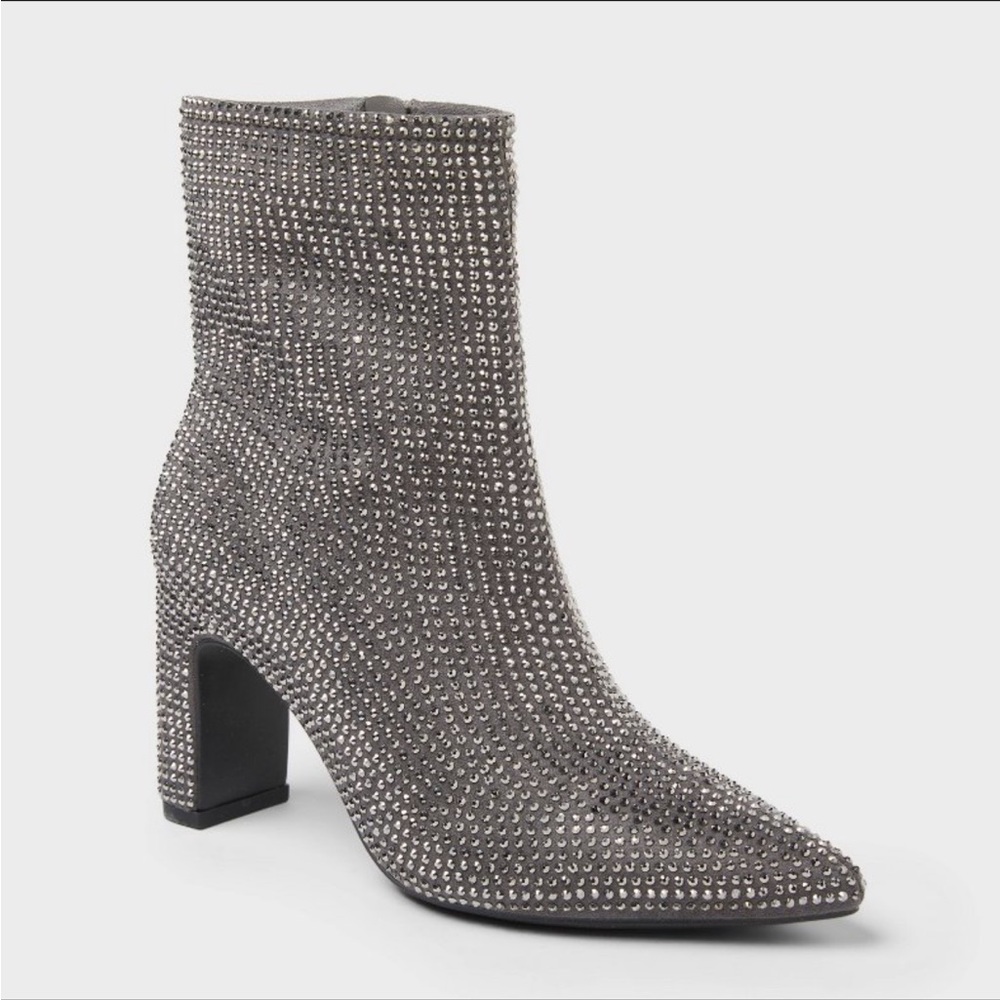 Targets A New Day Gloria Low Shaft Heeled Boots
